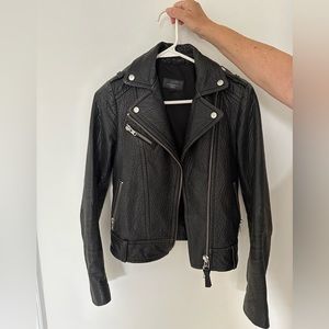 Mackage x Aritzia leather jacket